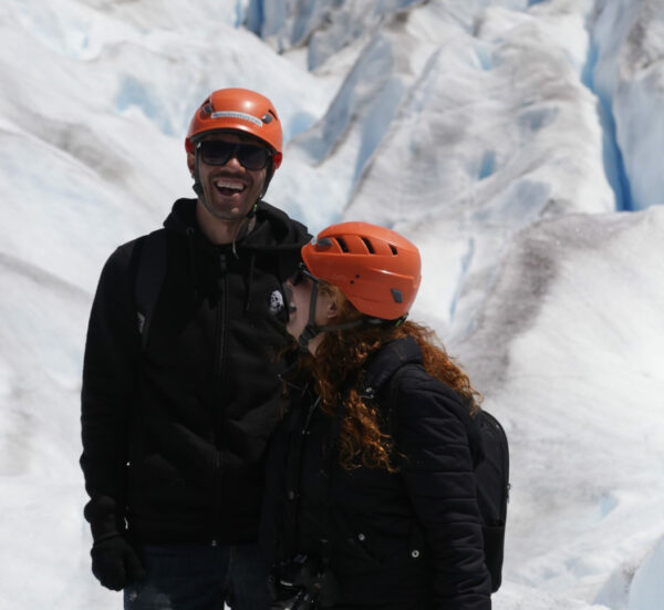 Carla e João no Glaciar Perito Moreno - Small